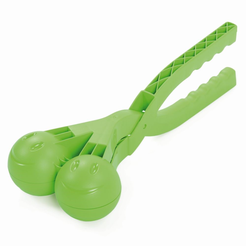 Vyrobnik-snehovych-gul-Prosperplast-SNOWBALLEE-2-zeleny Výrobník snehových gúľ Prosperplast SNOWBALLEE 2 zelený – Obrázok 1