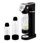Výrobník sódy Berlingerhaus Sodabar + 2 fľaše Black Rose Collection