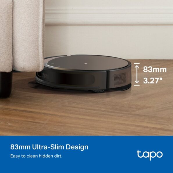Vysávač TP-Link Tapo RV20 Max robotický s mopom, 5300Pa, MagSlim – Obrázok 6
