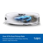 Vysávač TP-Link Tapo RV30 Max White robotický s mopom, výkon 5300 Pa – Obrázok 7