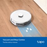 Vysávač TP-Link Tapo RV30 Max White robotický s mopom, výkon 5300 Pa – Obrázok 8