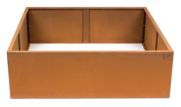 Vyvýšený záhon G21 102 x 32 x 102 cm, Corten – Obrázok 2