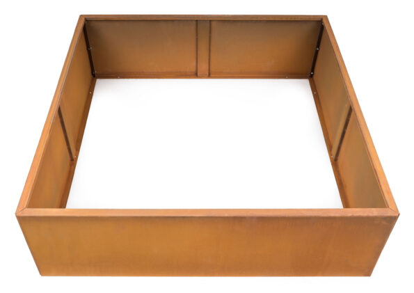 Vyvýšený záhon G21 102 x 32 x 102 cm, Corten – Obrázok 4