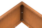 Vyvýšený záhon G21 102 x 32 x 102 cm, Corten – Obrázok 5