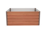 Vyvýšený záhon G21 Daisy 120 x 90 x 52 cm, plechový, hnedý – Obrázok 3