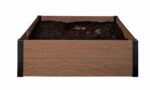 Vyvýšený záhon Keter Maple Square hnedý – Obrázok 2