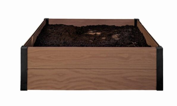 Vyvýšený záhon Keter Maple Square hnedý – Obrázok 2