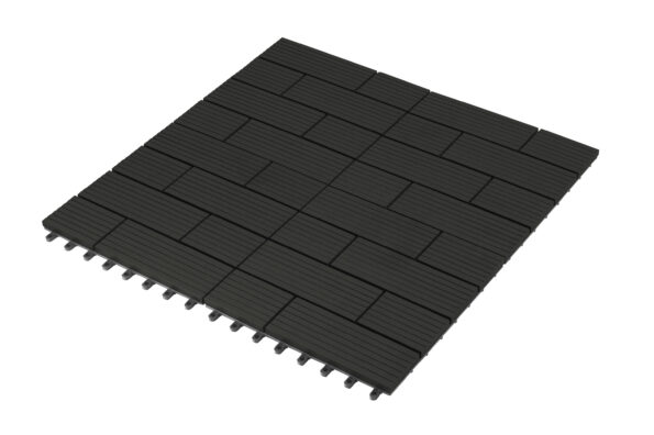 WPC dlaždice G21 Samoa, Eben 2,3 x 30 x 30 cm – Obrázok 2