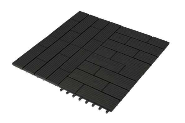 WPC dlaždice G21 Samoa, Eben 2,3 x 30 x 30 cm – Obrázok 3