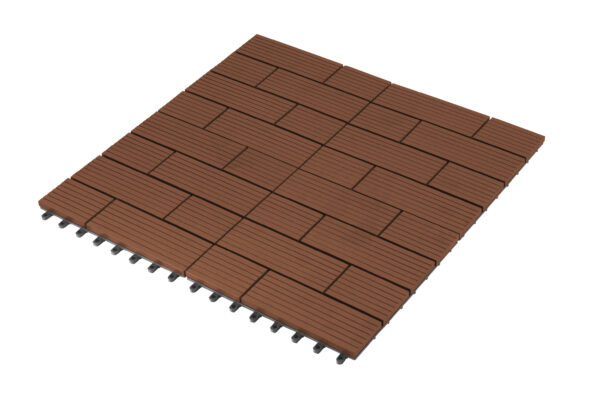WPC dlaždice G21 Samoa čerešňa 2,3 x 30 x 30 cm – Obrázok 2