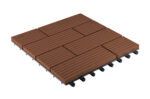 WPC dlaždice G21 Samoa čerešňa 2,3 x 30 x 30 cm