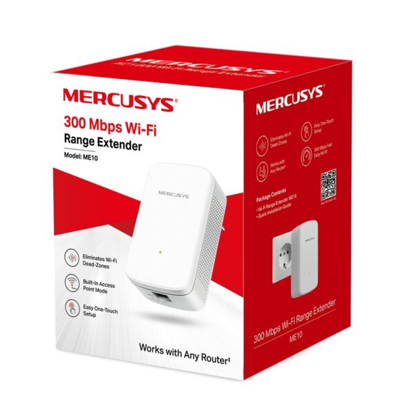 WiFi extender TP-Link Mercusys ME10 AP/Extender/Repeater, 2.4GHz, 1x LAN – Obrázok 4