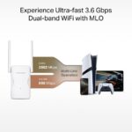 WiFi extender TP-Link Mercusys ME25BE AP/Extender/Repeater, WiFi7,  BE3600, 1x GLAN – Obrázok 5