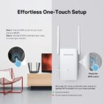 WiFi extender TP-Link Mercusys ME80X AP/Extender/Repeater - AX3000, 1x GLAN – Obrázok 5