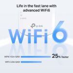 WiFi extender TP-Link RE660X AP/Extender/Repeater AX1800, 1x GLAN, EasyMesh – Obrázok 4