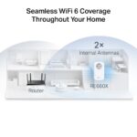 WiFi extender TP-Link RE660X AP/Extender/Repeater AX1800, 1x GLAN, EasyMesh – Obrázok 5