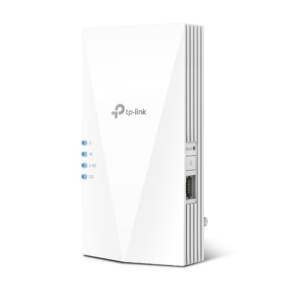 WiFi-extender-TP-Link-RE700X-WiFi-6-APExtenderRepeater-AX3000-5742402Mbps-1x-GLAN-OneMesh WiFi extender TP-Link RE700X WiFi 6 AP/Extender/Repeater, AX3000 574/2402Mbps, 1x GLAN, OneMesh – Obrázok 1