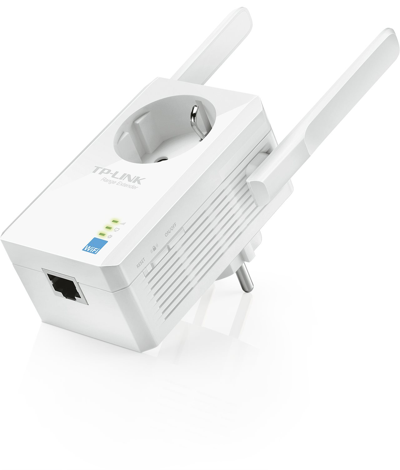 WiFi-extender-TP-Link-TL-WA860RE-ExtenderRepeater-300-Mbps WiFi extender TP-Link TL-WA860RE Extender/Repeater - 300 Mbps – Obrázok 1