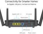WiFi router Asus RT-AX52 WiFi 6, 3x GLAN, 1x GWAN – Obrázok 3