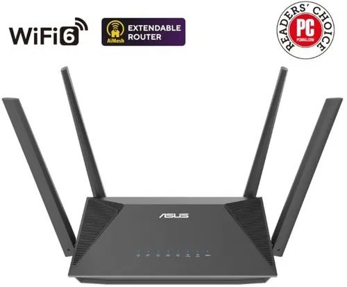 WiFi-router-Asus-RT-AX52-WiFi-6-3x-GLAN-1x-GWAN WiFi router Asus RT-AX52 WiFi 6, 3x GLAN, 1x GWAN – Obrázok 1