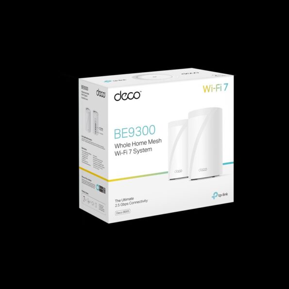 WiFi router TP-Link Deco BE65(2-pack) BE9300, WiFi 7, 4x 2.5GLAN, USB, 2,4/5/6GHz – Obrázok 2