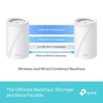 WiFi router TP-Link Deco BE65(2-pack) BE9300, WiFi 7, 4x 2.5GLAN, USB, 2,4/5/6GHz – Obrázok 4