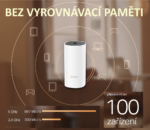 WiFi router TP-Link Deco E4(3-pack) 2x LAN/ 300Mbps 2,4GHz/ 867Mbps 5GHz – Obrázok 3