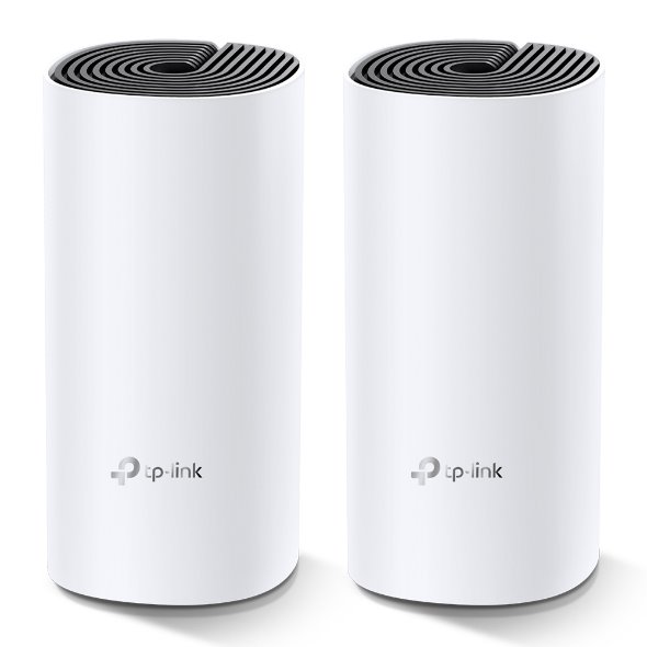 WiFi-router-TP-Link-Deco-M42-Pack-2x-GLAN-300Mbps-24GHz-867Mbps-5GHz WiFi router TP-Link Deco M4(2-Pack) 2x GLAN/ 300Mbps 2,4GHz/ 867Mbps 5GHz – Obrázok 1