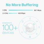 WiFi router TP-Link Deco M5 (1-pack) 2x GLAN, 1x USB/ 400Mbps 2,4GHz/ 867Mbps 5GHz – Obrázok 5