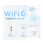 WiFi router TP-Link Deco X10(3-pack) AX1500, WiFi 6, 2x GLAN, 2,4/5GHz – Obrázok 2