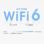 WiFi router TP-Link Deco X10(3-pack) AX1500, WiFi 6, 2x GLAN, 2,4/5GHz – Obrázok 3