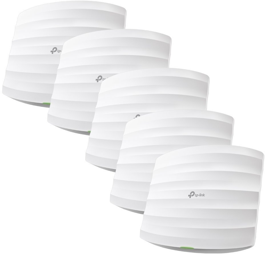 WiFi-router-TP-Link-EAP2455-pack-stropni-AP-1x-GLAN-24-a-5-GHz-AC1750-Omada-SDN WiFi router TP-Link EAP245(5-pack) stropní AP, 1x GLAN, 2,4 a 5 GHz, AC1750, Omada SDN – Obrázok 1