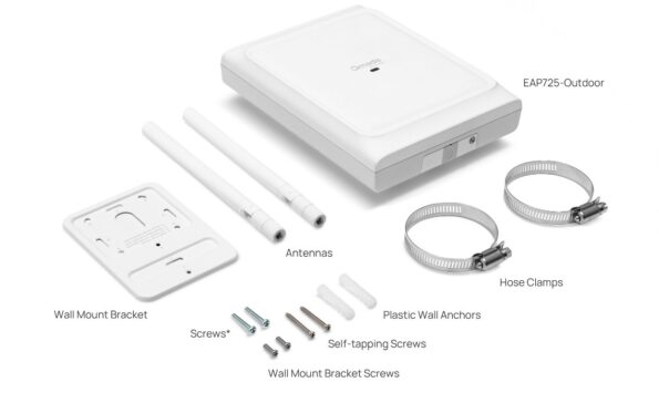 WiFi router TP-Link EAP725-Outdoor vonkajší AP, Wi-Fi 7 1× 2,5G LAN, 2,4 a 5 GHz, BE3600, BT 5.2, Omada SDN – Obrázok 6