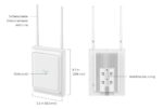 WiFi router TP-Link EAP725-Outdoor vonkajší AP, Wi-Fi 7 1× 2,5G LAN, 2,4 a 5 GHz, BE3600, BT 5.2, Omada SDN – Obrázok 7