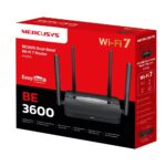 WiFi router TP-Link MERCUSYS MR25BE BE3600 WiFi 7, 3x GLAN, 1x GWAN, 2,4/5GHz, EasyMesh, poškodený obal – Obrázok 7