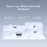 WiFi router TP-Link MERCUSYS MR47BE BE9300 WiFi 7, 3x 2.5GLAN, 1x 2.5GWAN, 2,4/5/6GHz – Obrázok 6