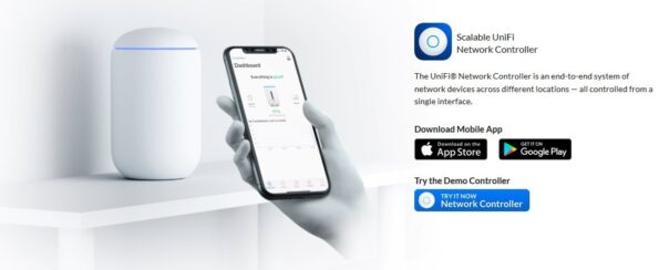 WiFi router Ubiquiti UniFi Dream Machine 5x GLan, unifi Controller, Gateway, 2,4/5GHz – Obrázok 9