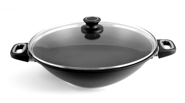 Wok panvica G21 Lagoon 36 cm s pokrievkou – Obrázok 3
