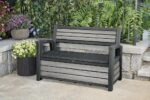 Záhradná lavica Keter Deco Garden Bench Storm grey – Obrázok 3