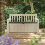 Záhradná lavica Keter Eden Garden Bench 265L béžová – Obrázok 2