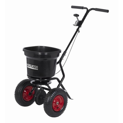 Zahradne-rozmetadlo-Kreator-23kg Záhradné rozmetadlo Kreator 23kg – Obrázok 1