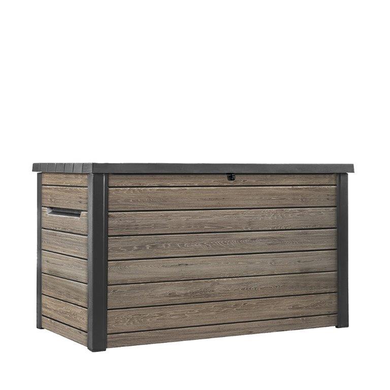 Zahradny-box-Keter-Deco-870-l-ashwood Záhradný box Keter Deco 870 l ashwood – Obrázok 1