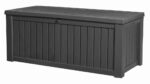 Záhradný box Keter Rockwood 570 L grafitový