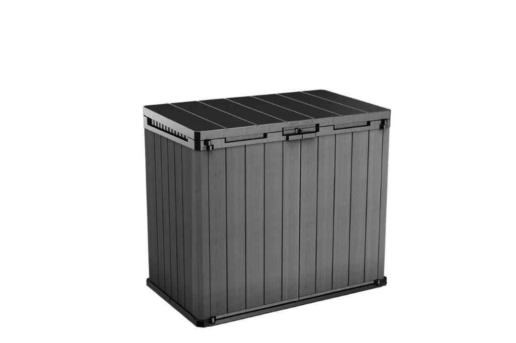 Zahradny-box-Keter-SIO-Darwin-1150-l-sedy Záhradný box Keter SIO Darwin 1150 l šedý – Obrázok 1