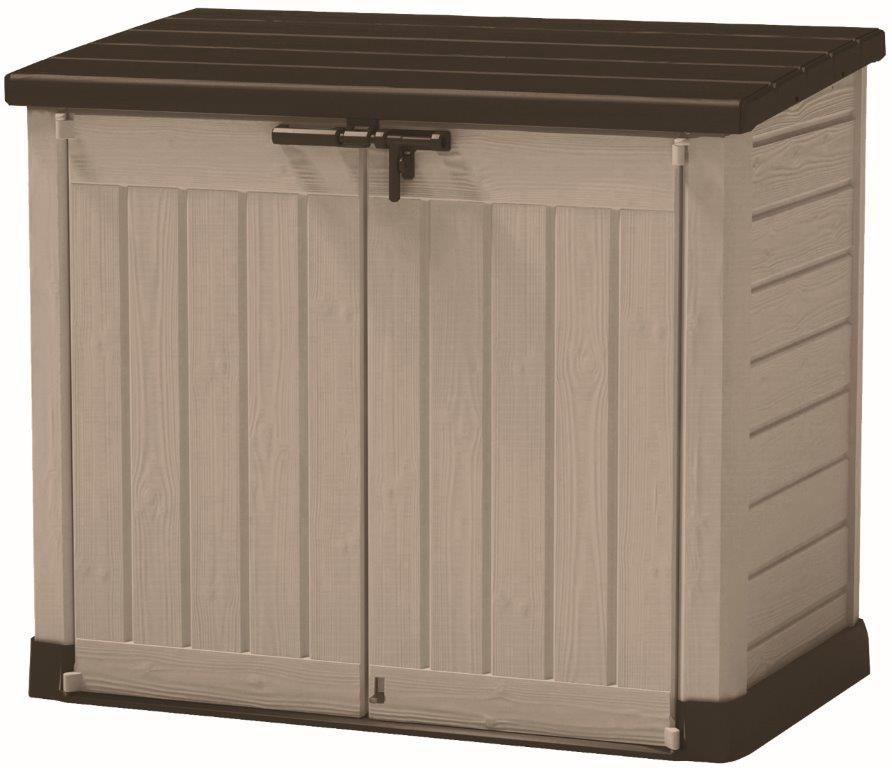 Zahradny-box-Keter-STORE-IT-OUT-MAX-CRT-bezovy-hnedy Záhradný box Keter STORE-IT-OUT MAX CRT béžový / hnedý – Obrázok 1