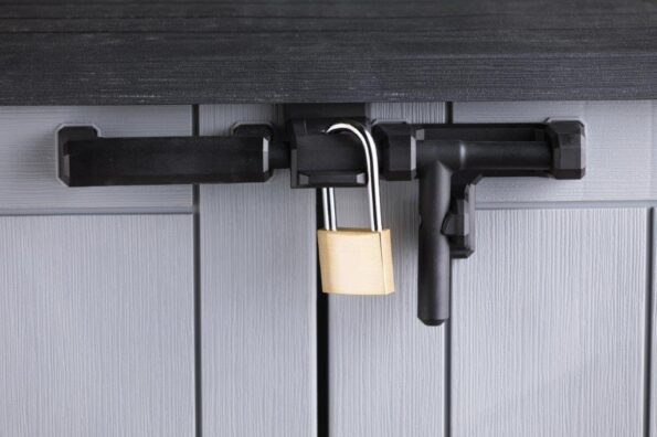 Záhradný box Keter STORE-IT-OUT MIDI Prime Upgrade šedý – Obrázok 4