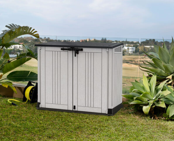 Záhradný box Keter STORE-IT-OUT MIDI Prime Upgrade šedý – Obrázok 5