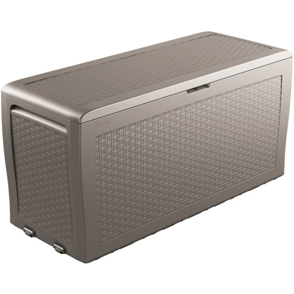 Záhradný box Keter Samoa Rattan Box 270L cappuccino – Obrázok 2