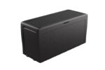 Záhradný box Keter Samoa Rattan Box 270L grafitový – Obrázok 3