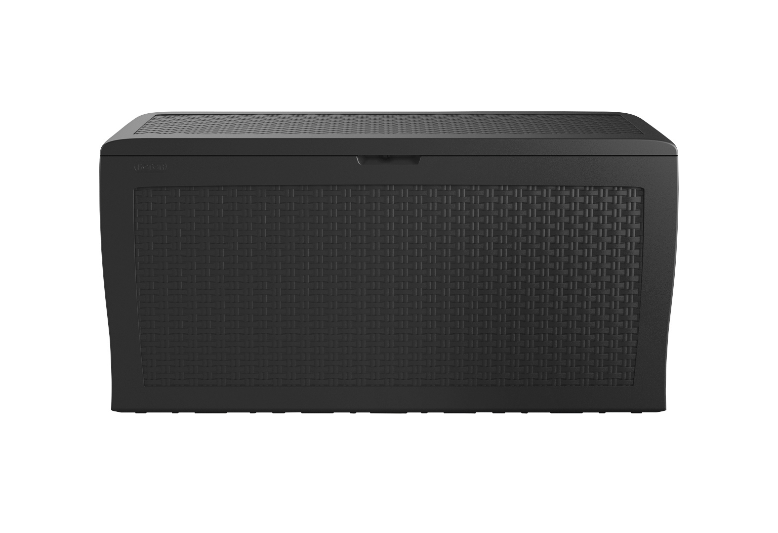Zahradny-box-Keter-Samoa-Rattan-Box-270L-grafitovy Záhradný box Keter Samoa Rattan Box 270L grafitový – Obrázok 1